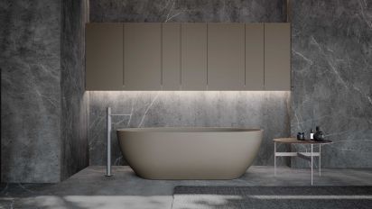 Mobili da Bagno con Maniglia a Gola